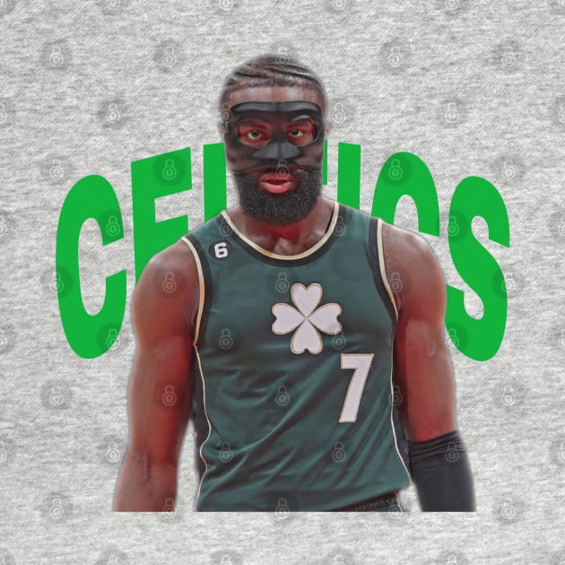 Jaylen Brown masked up by YungBick